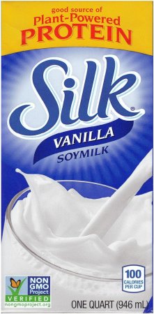 (image for) SILK PROTEIN SOYMILK VANILLA