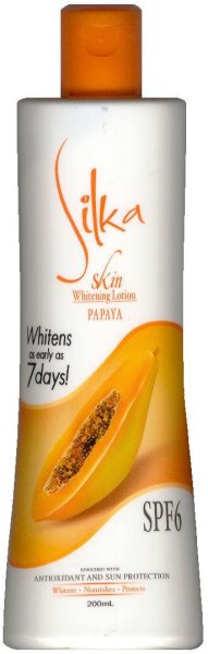 (image for) SILKA SKIN WHITENING LOTION PAPAYA