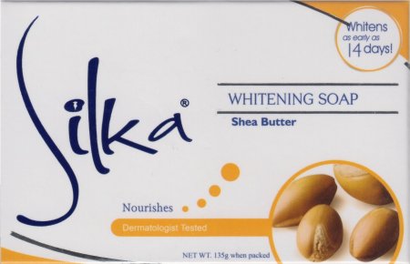 (image for) SILKA WHITENING SOAP SHEA BUTTER