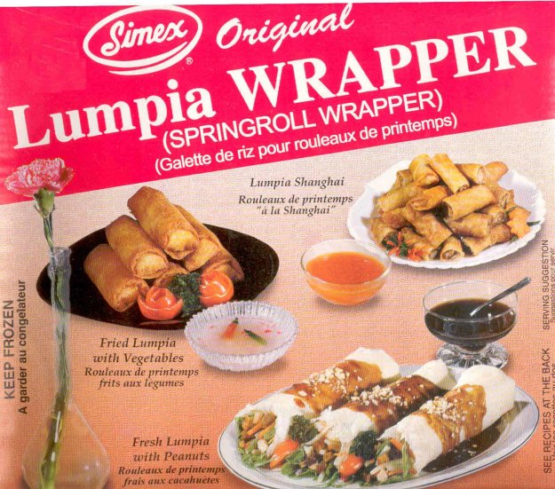 (image for) SIMEX SPRING ROLL LUMPIA WRAPPER