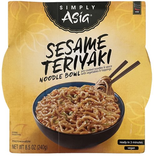 (image for) SIMPLY ASIA SESAME TERIYAKI NOODLE BOWL