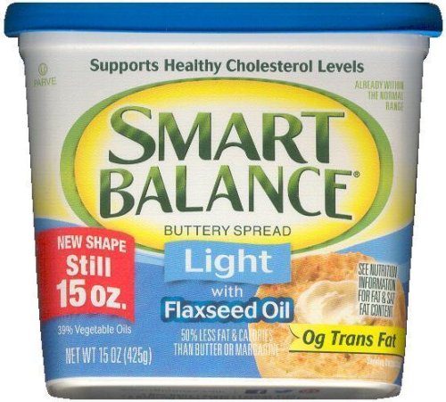 (image for) SMART BALANCE BUTTERY SPREAD LIGHT WITH FLAXSEED OIL