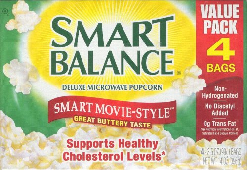 (image for) SMART BALANCE POPCORN SMART MOVIE STYLE BUTTERY TASTE