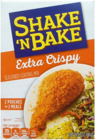 (image for) SHAKE 'N BAKE EXTRA CRISPY SEASONED COATING MIX