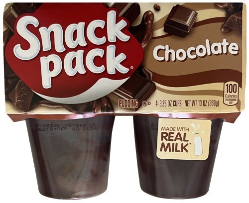 (image for) SNACK PACK CHOCOLATE PUDDING