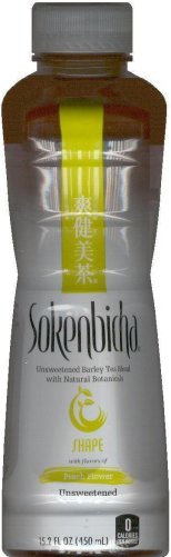 (image for) SOKENBICHA SHAPE BARLEY TEA BLEND PEACH FLAVOR