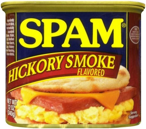 (image for) SPAM HICKORY SMOKED FLAVORED