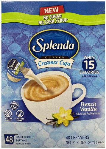 (image for) SPLENDA COFFEE CREAMER CUPS FRENCH VANILLA