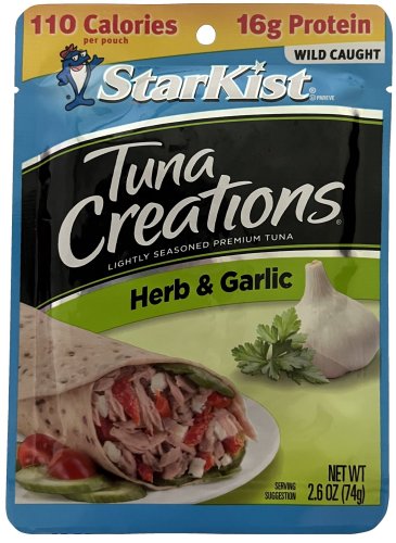 (image for) STARKIST TUNA CREATIONS HERB & GARLIC