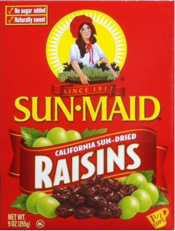 (image for) SUN MAID CALIFORNIA SUN DRIED RAISINS