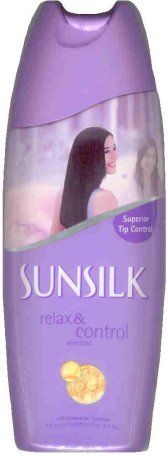 (image for) SUNSILK SHAMPOO RELAX & CONTROL WITH BEESWAX PROTEIN