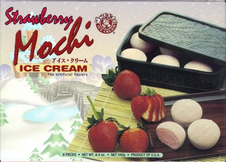 (image for) SWEET NOVELTY STRAWBERRY MOCHI ICE CREAM