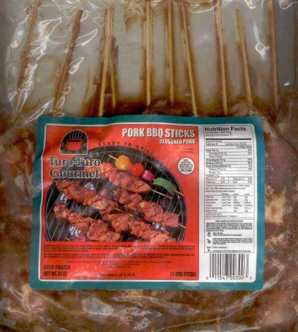 (image for) TURO-TURO GOURMET PORK BBQ STICKS