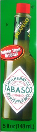 (image for) McILHENNY TABASCO GREEN JALAPENO PEPPER SAUCE