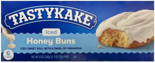 (image for) TASTYKAKE ICED HONEY BUNS