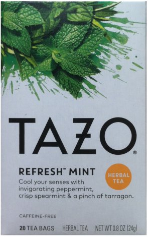 (image for) TAZO REFRESH MINT HERBAL TEA