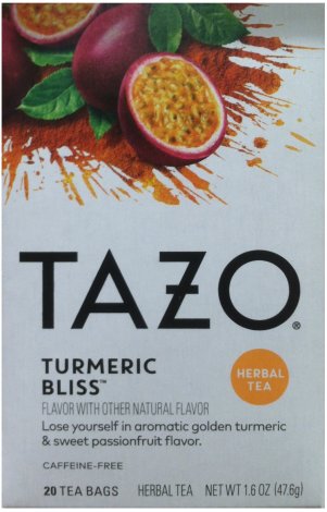 (image for) TAZO TURMERIC BLISS HERBAL TEA