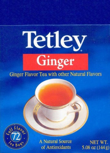 (image for) TETLEY GINGER FLAVORED TEA