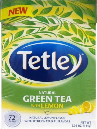 (image for) TETLEY GREEN TEA WITH LEMON