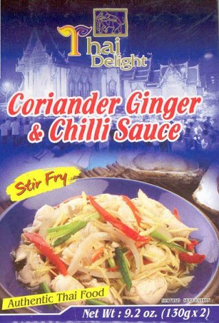 (image for) THAI DELIGHT STIR FRY CORIANDER GINGER & CHILLI SAUCE