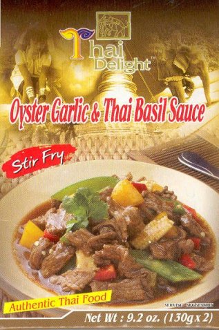 (image for) THAI DELIGHT STIR FRY OYSTER GARLIC & THAI BASIL SAUCE