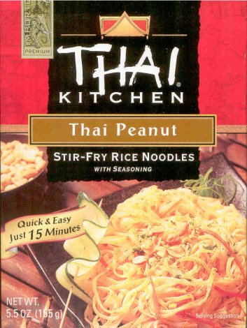 (image for) THAI KITCHEN THAI PEANUT STIR-FRY RICE NOODLES WITH SEASONING