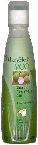 (image for) THERAHERB VIRGIN COCONUT OIL UNFLAVORED FOOD SUPPLEMENT