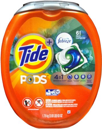 (image for) TIDE PODS PLUS FEBREZE HE LAUNDRY DETERGENT