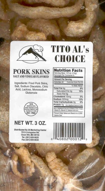 (image for) CHICHARON PORK RINDS