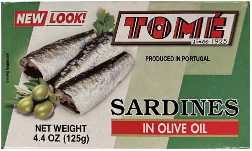 (image for) TOME SARDINES IN OLIVE OIL