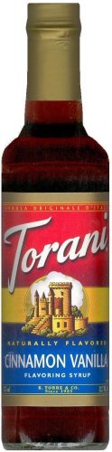 (image for) TORANI CINNAMON VANILLA FLAVORING SYRUP