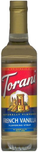 (image for) TORANI FRENCH VANILLA FLAVORING SYRUP