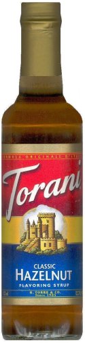 (image for) TORANI HAZELNUT FLAVORING SYRUP