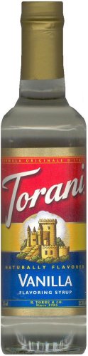 (image for) TORANI VANILLA FLAVORING SYRUP