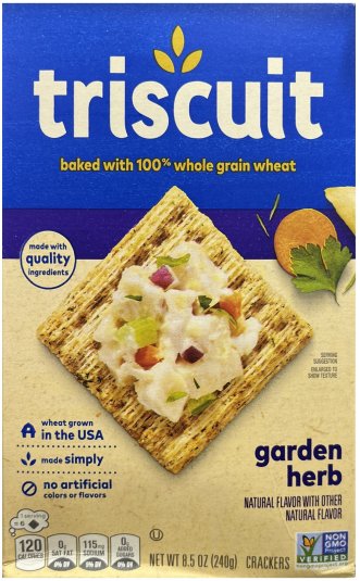 (image for) TRISCUIT GARDEN HERB CRACKERS