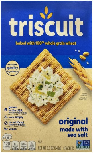 (image for) TRISCUIT ORIGINAL MADE WITH SEA SALT CRACKERS