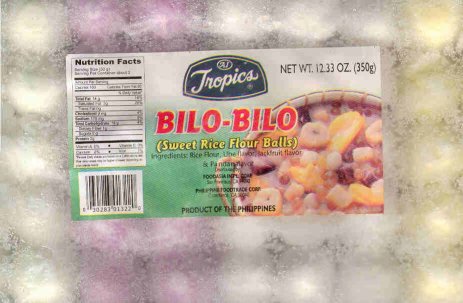 (image for) TROPICS BILO-BILO RICE FLAVOR BALLS UBE/PANDAN/JACKFRUIT