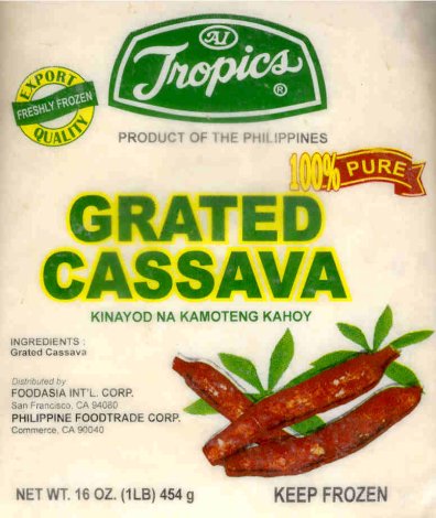 (image for) TROPICS GRATED CASSAVA KINAYOD NA KAMOTENG KAHOY