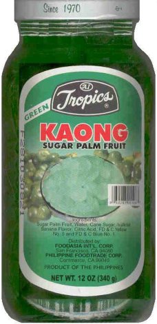 (image for) TROPICS KAONG PALM FRUIT GREEN