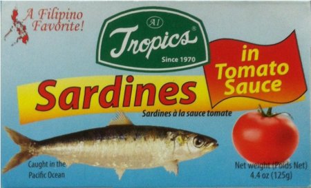 (image for) TROPICS SARDINES IN TOMATO SAUCE