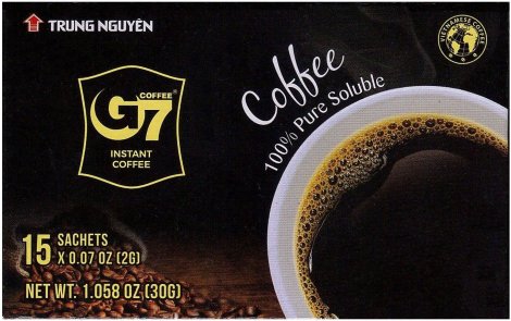 (image for) TRUNG NGUYEN G7 INSTANT COFFEE