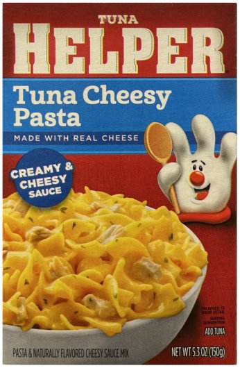 (image for) TUNA HELPER TUNA CHEESY PASTA