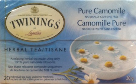 (image for) TWININGS PURE CAMOMILE HERBAL TEA