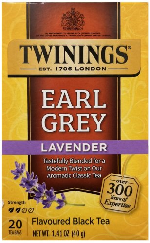 (image for) TWININGS EARL GREY LAVENDER TEA