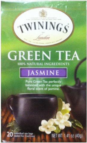 (image for) TWININGS GREEN TEA JASMINE