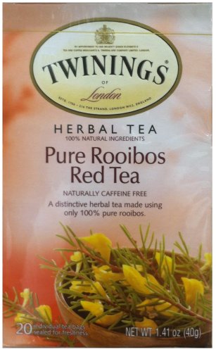 (image for) TWININGS PURE ROOIBOS RED TEA HERBAL TEA