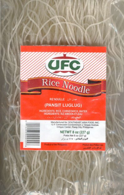 (image for) UFC RICE NOODLE PANSIT LUGLUG