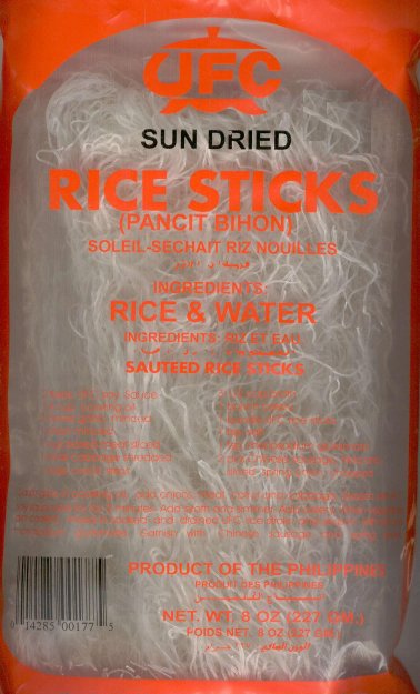 (image for) UFC RICE STICKS SUN DRIED PANCIT BIHON