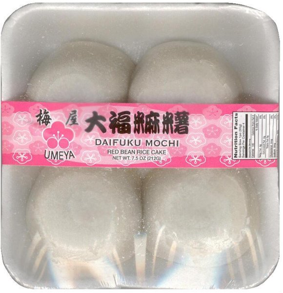 (image for) UMEYA DAIFUKU MOCHI RED BEAN RICE CAKE