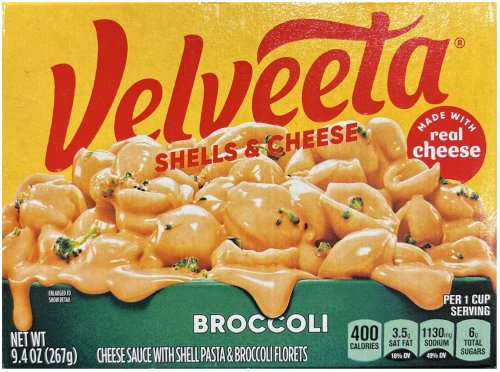 (image for) VELVEETA SHELLS & CHEESE BROCCOLI